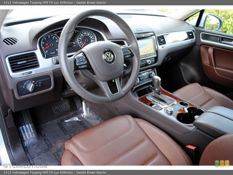 Saddle Brown Interior Photo for the 2013 Volkswagen Touareg VR6 FSI Lux 4XMotion #112471421