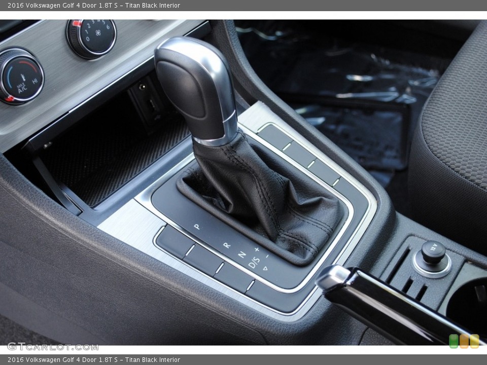 Titan Black Interior Transmission for the 2016 Volkswagen Golf 4 Door 1.8T S #112474391