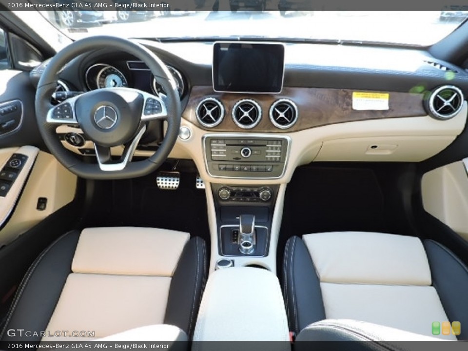 Beige/Black Interior Photo for the 2016 Mercedes-Benz GLA 45 AMG #112491422