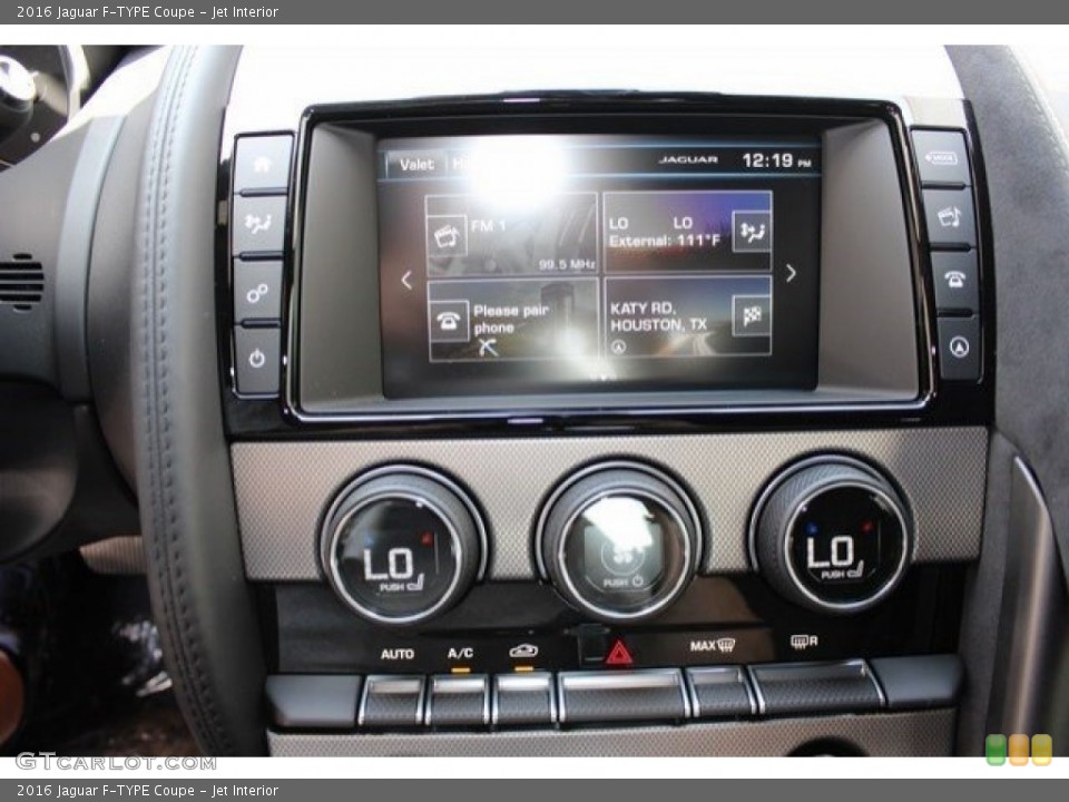 Jet Interior Controls for the 2016 Jaguar F-TYPE Coupe #112502809