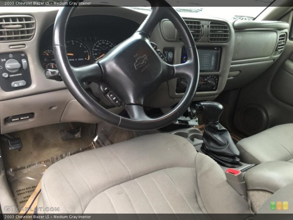 Medium Gray Interior Dashboard for the 2003 Chevrolet Blazer LS #112506316