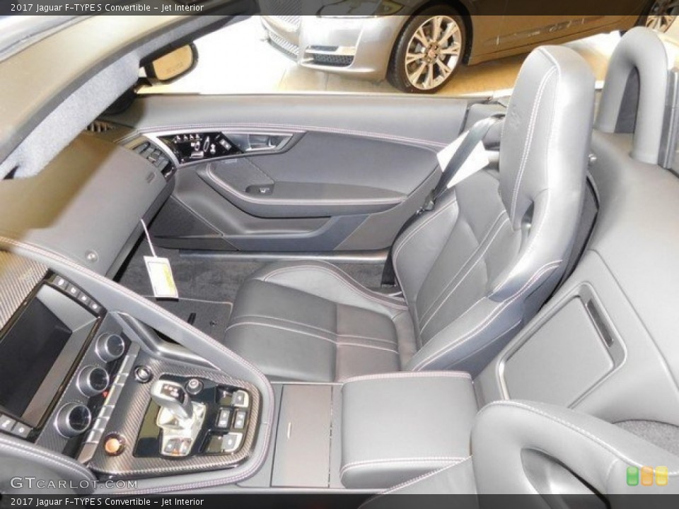 Jet Interior Photo for the 2017 Jaguar F-TYPE S Convertible #112521957