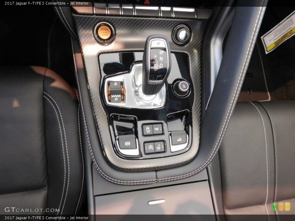 Jet Interior Transmission for the 2017 Jaguar F-TYPE S Convertible #112522143