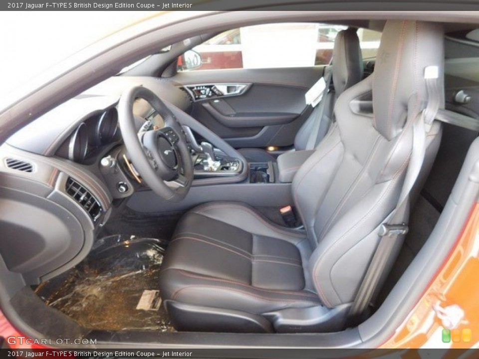 Jet Interior Photo for the 2017 Jaguar F-TYPE S British Design Edition Coupe #112522332