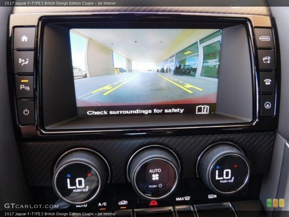 Jet Interior Controls for the 2017 Jaguar F-TYPE S British Design Edition Coupe #112522443