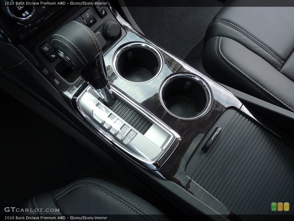 Ebony/Ebony Interior Transmission for the 2016 Buick Enclave Premium AWD #112524905