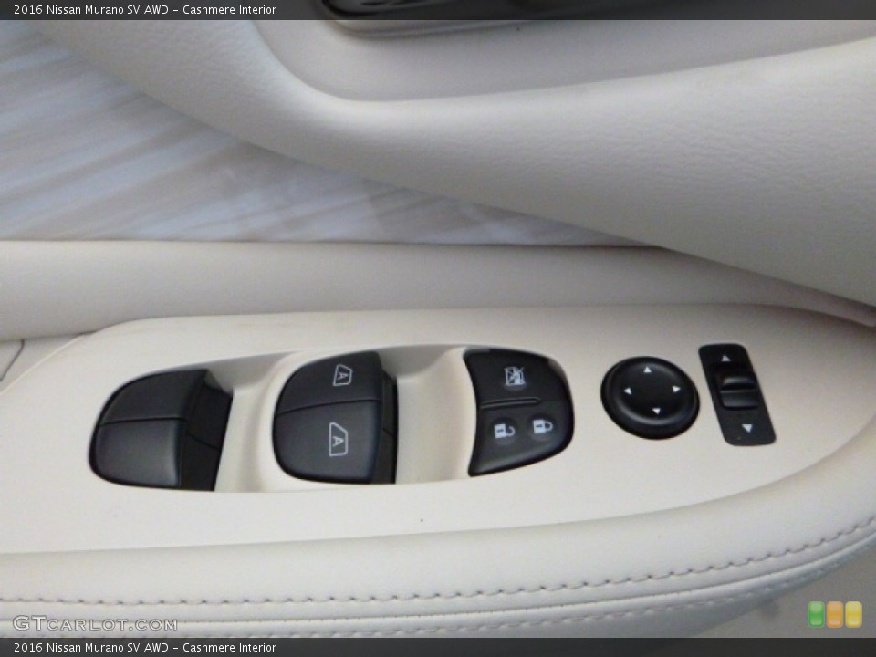 Cashmere Interior Controls for the 2016 Nissan Murano SV AWD #112551509