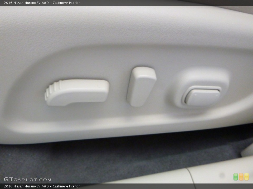 Cashmere Interior Controls for the 2016 Nissan Murano SV AWD #112551559