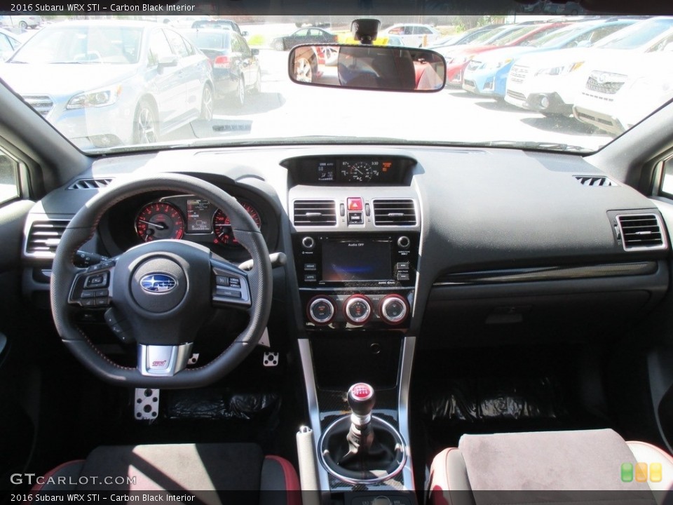 Carbon Black Interior Dashboard for the 2016 Subaru WRX STI #112571941