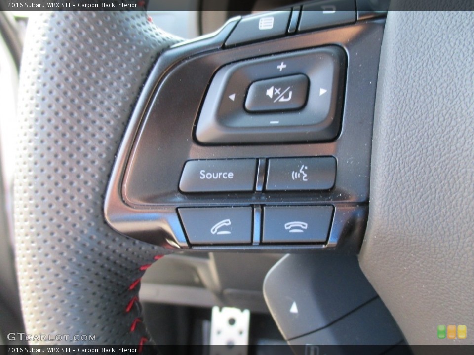 Carbon Black Interior Controls for the 2016 Subaru WRX STI #112572259