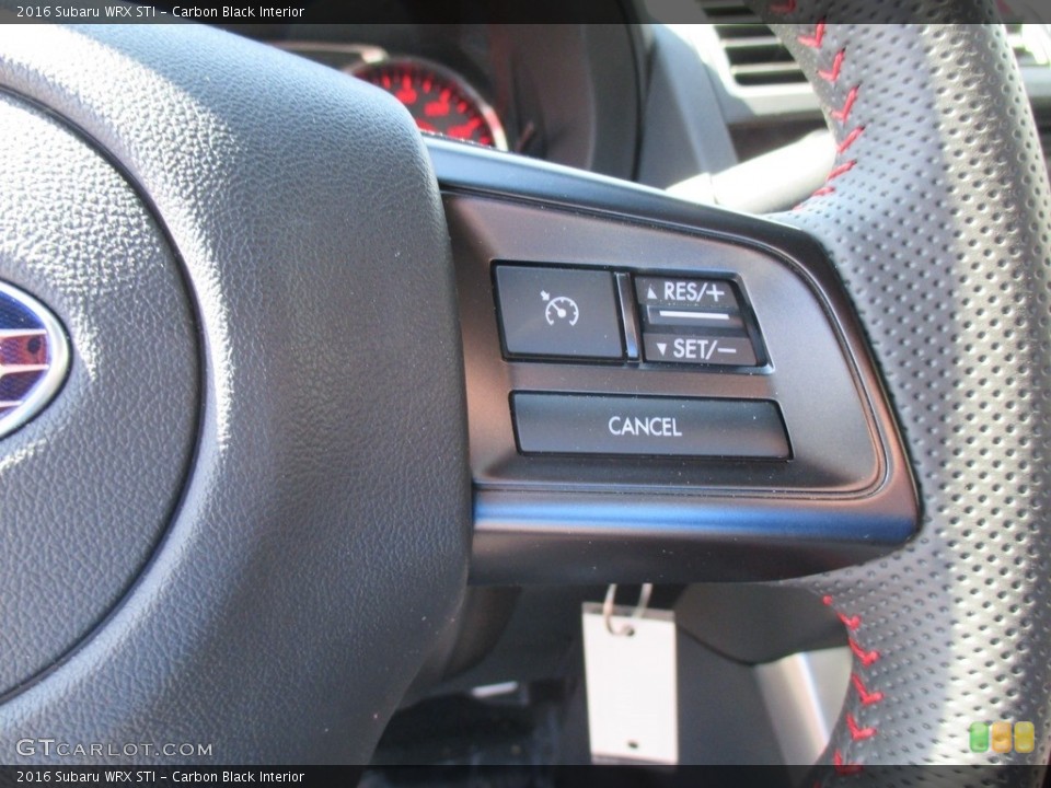 Carbon Black Interior Controls for the 2016 Subaru WRX STI #112572283