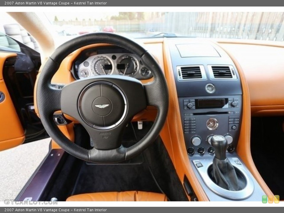 Kestrel Tan Interior Dashboard for the 2007 Aston Martin V8 Vantage Coupe #112581433