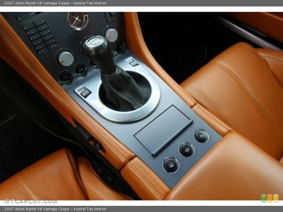 Kestrel Tan Interior Transmission for the 2007 Aston Martin V8 Vantage Coupe #112581439