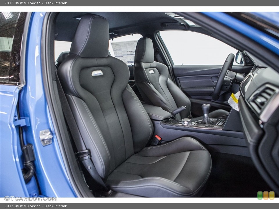 Black Interior Photo for the 2016 BMW M3 Sedan #112586940
