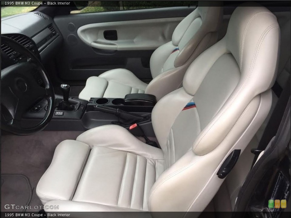 Black 1995 BMW M3 Interiors