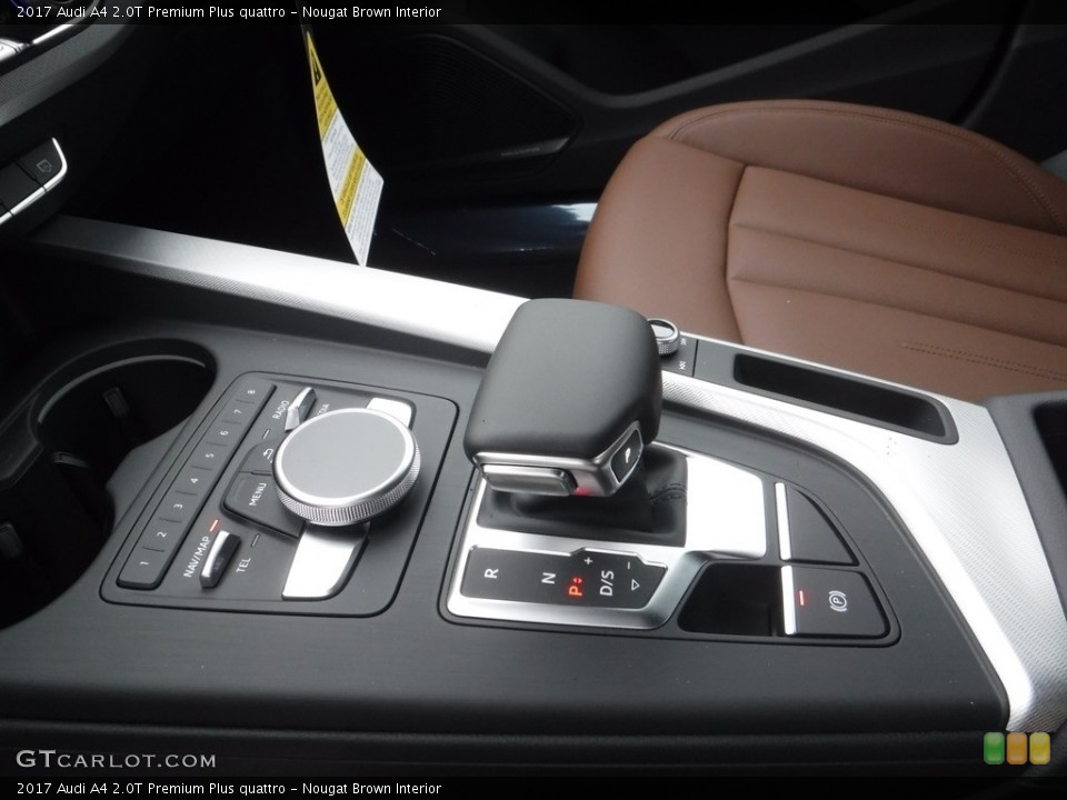 Nougat Brown Interior Transmission for the 2017 Audi A4 2.0T Premium Plus quattro #112604715