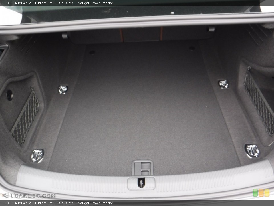 Nougat Brown Interior Trunk for the 2017 Audi A4 2.0T Premium Plus quattro #112604898