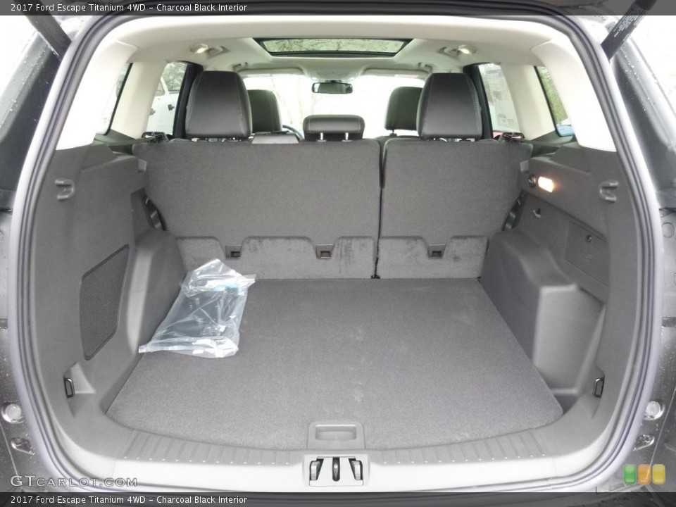 Charcoal Black Interior Trunk for the 2017 Ford Escape Titanium 4WD #112620075