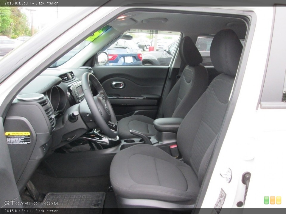 Black Interior Front Seat for the 2015 Kia Soul ! #112624460
