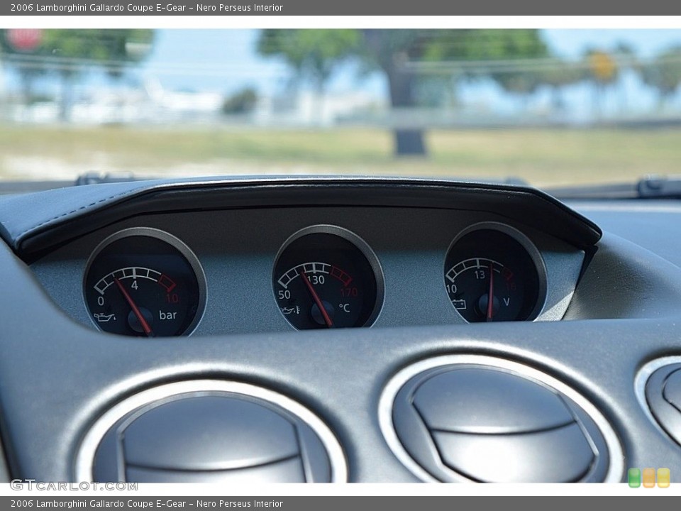 Nero Perseus Interior Gauges for the 2006 Lamborghini Gallardo Coupe E-Gear #112636497