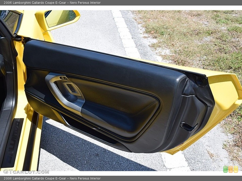 Nero Perseus Interior Door Panel for the 2006 Lamborghini Gallardo Coupe E-Gear #112636812