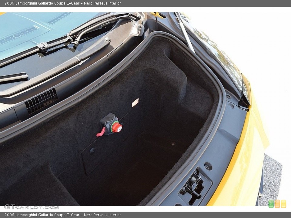 Nero Perseus Interior Trunk for the 2006 Lamborghini Gallardo Coupe E-Gear #112637028