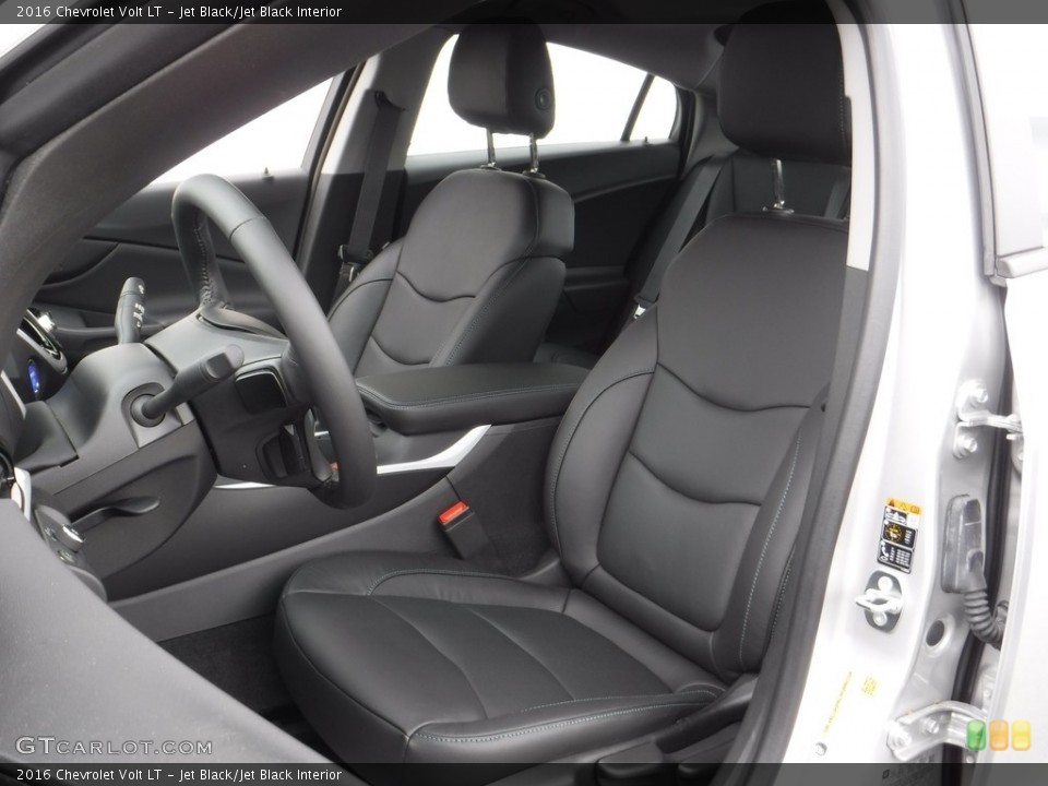 Jet Black/Jet Black Interior Front Seat for the 2016 Chevrolet Volt LT #112646490
