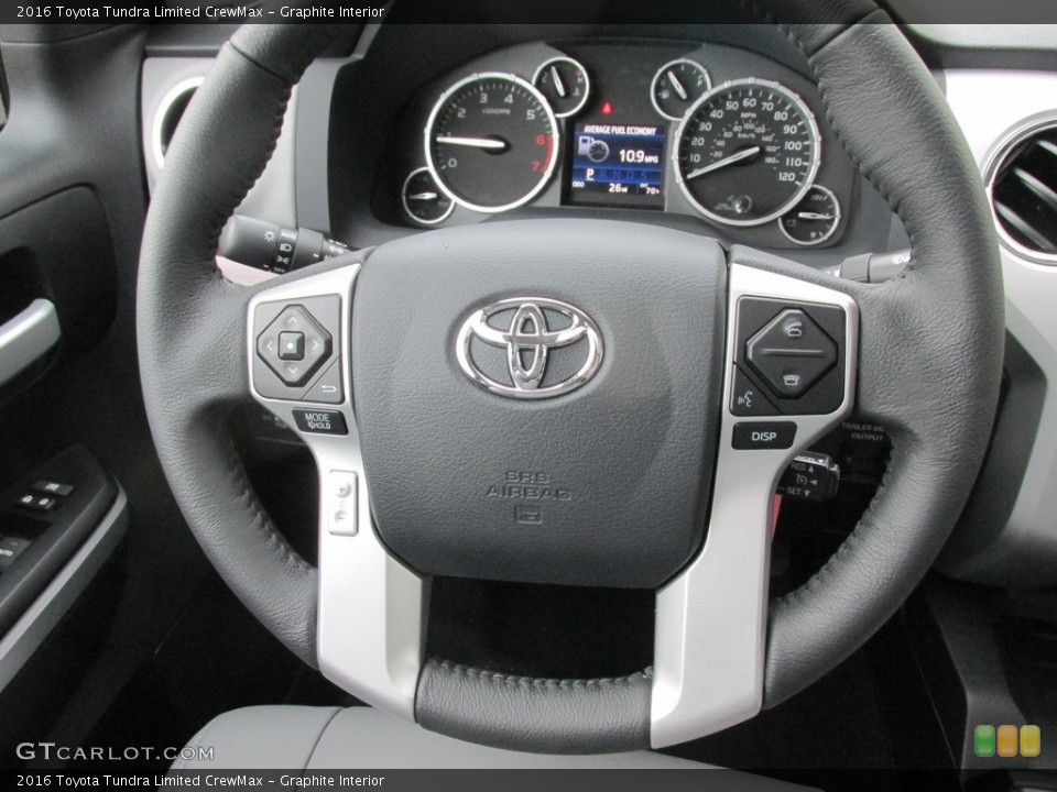 Graphite Interior Steering Wheel for the 2016 Toyota Tundra Limited CrewMax #112703308