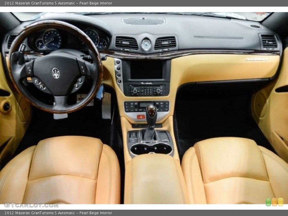 Pearl Beige Interior Photo for the 2012 Maserati GranTurismo S Automatic #112730802