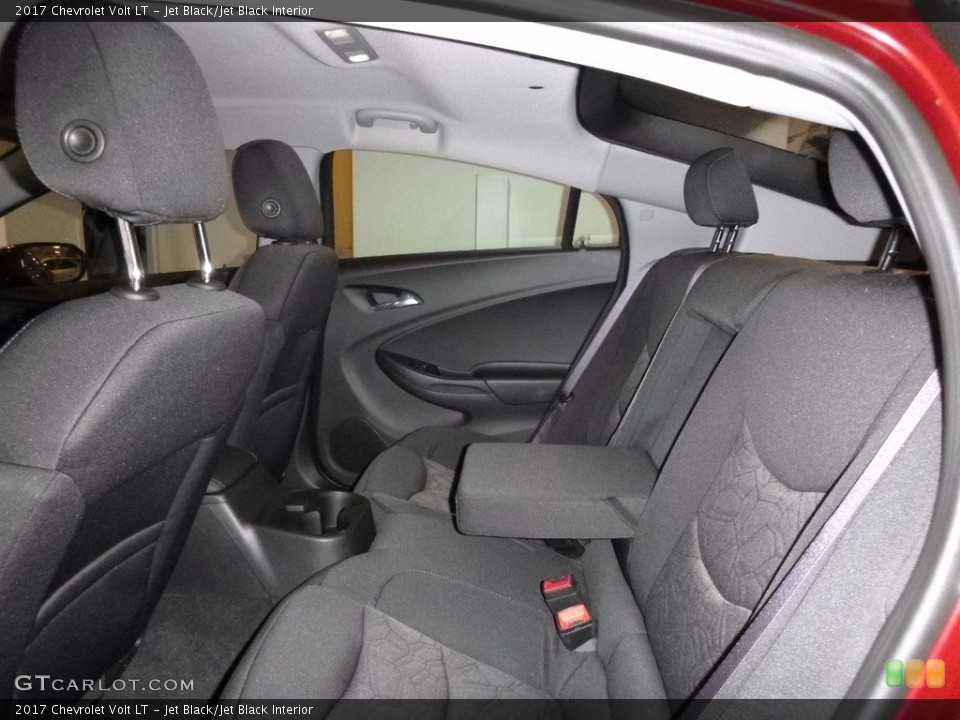 Jet Black/Jet Black Interior Rear Seat for the 2017 Chevrolet Volt LT #112735596