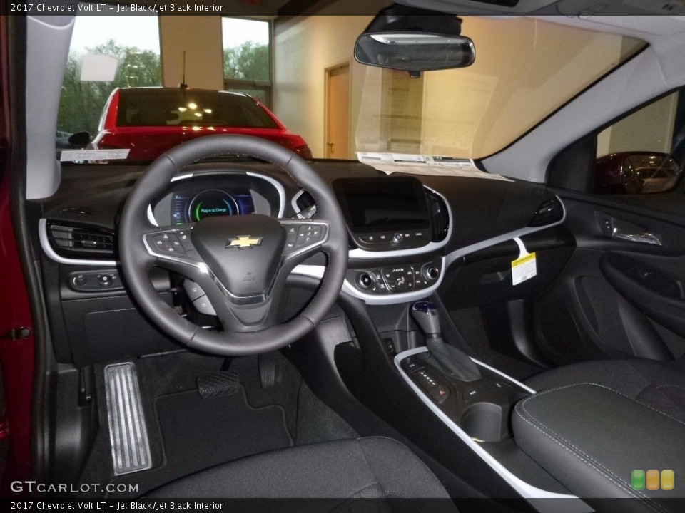 Jet Black/Jet Black Interior Prime Interior for the 2017 Chevrolet Volt LT #112735617