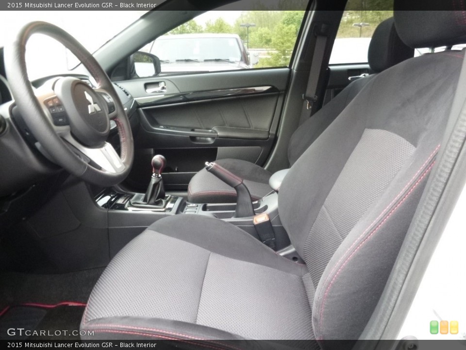 Black Interior Photo for the 2015 Mitsubishi Lancer Evolution GSR #112737528