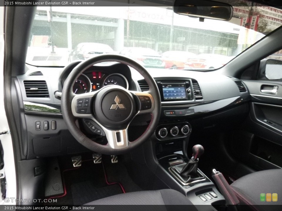 Black Interior Photo for the 2015 Mitsubishi Lancer Evolution GSR #112737567