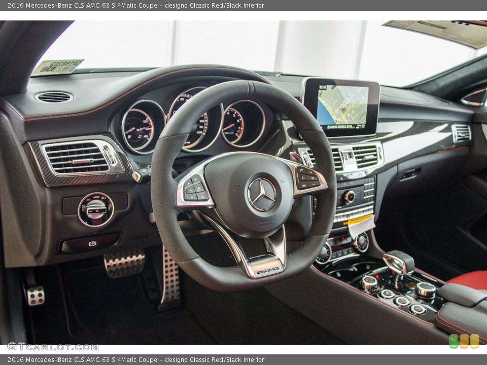 designo Classic Red/Black Interior Photo for the 2016 Mercedes-Benz CLS AMG 63 S 4Matic Coupe #112810952