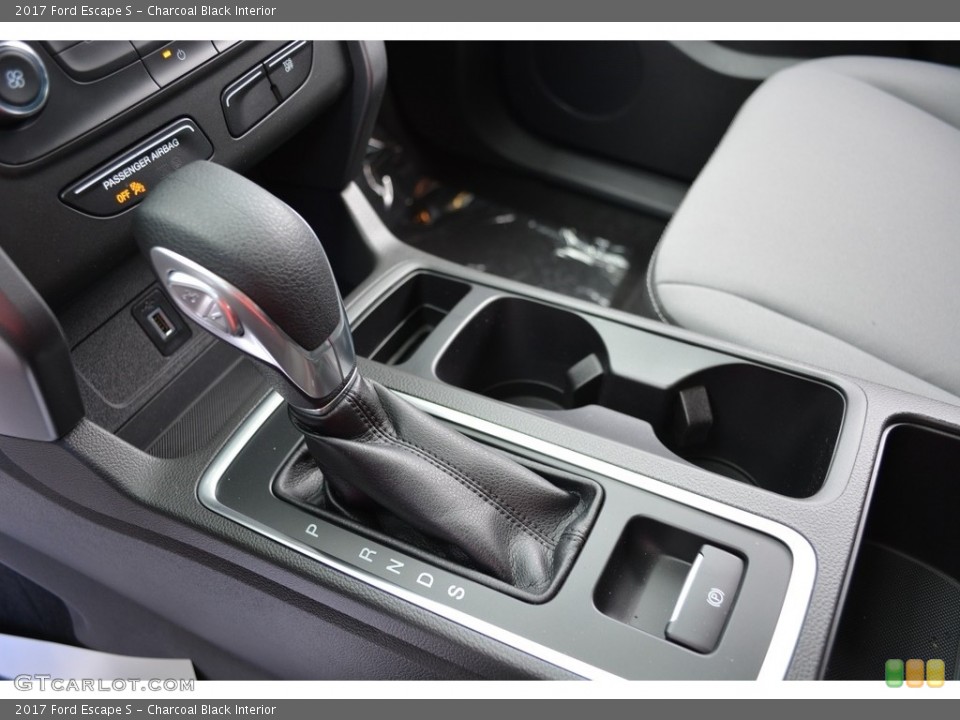 Charcoal Black Interior Transmission for the 2017 Ford Escape S #112822967