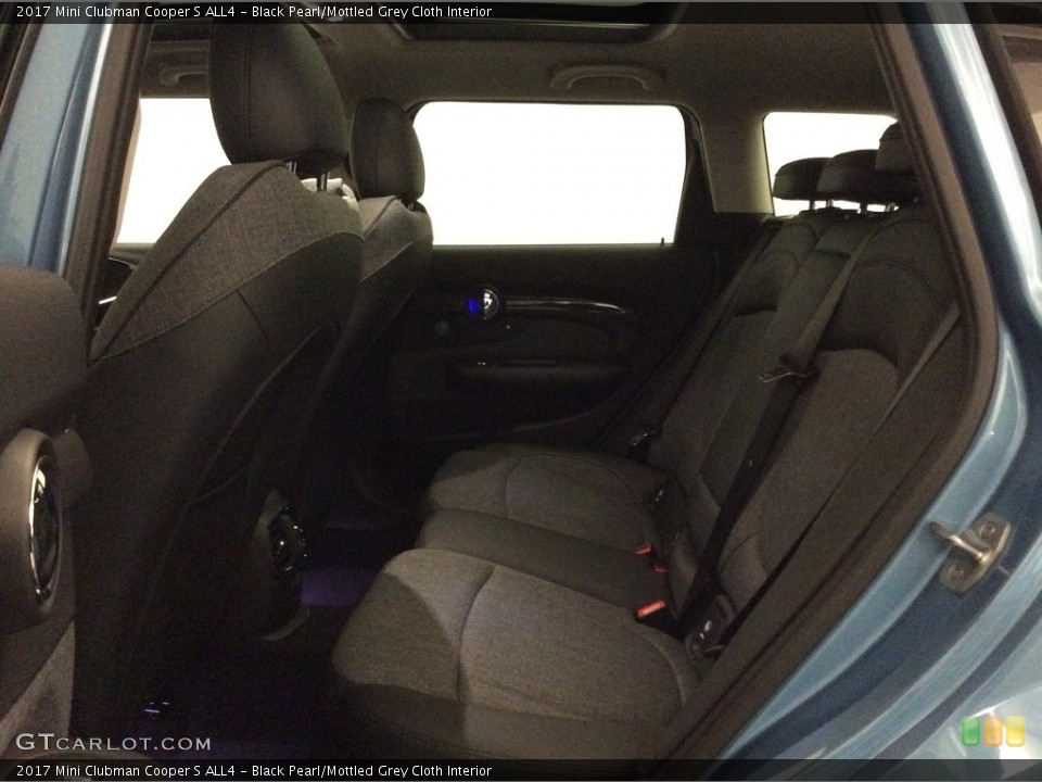 Black Pearl/Mottled Grey Cloth Interior Rear Seat for the 2017 Mini Clubman Cooper S ALL4 #112829606