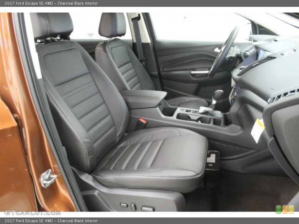 Charcoal Black Interior Front Seat for the 2017 Ford Escape SE 4WD #112832348
