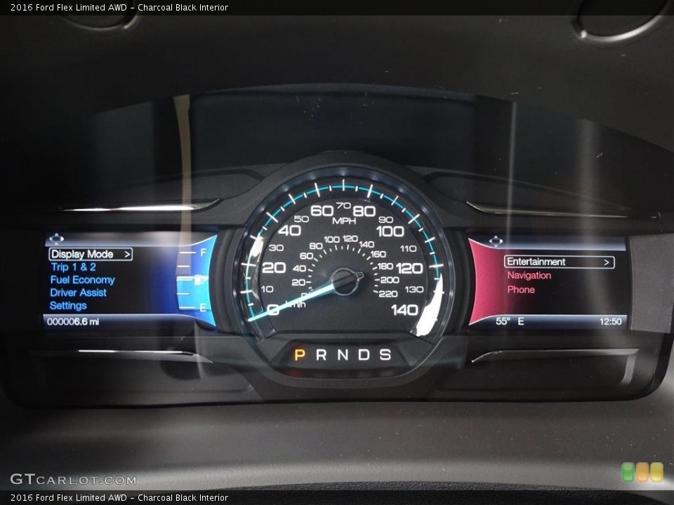 Charcoal Black Interior Gauges for the 2016 Ford Flex Limited AWD #112836936