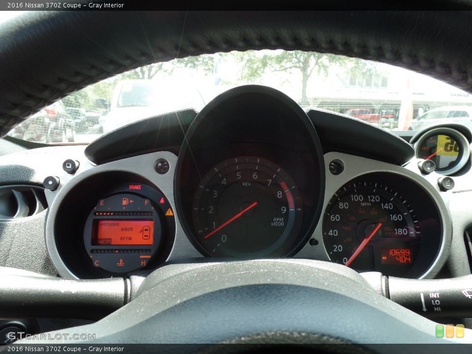 Gray Interior Gauges for the 2016 Nissan 370Z Coupe #112851562