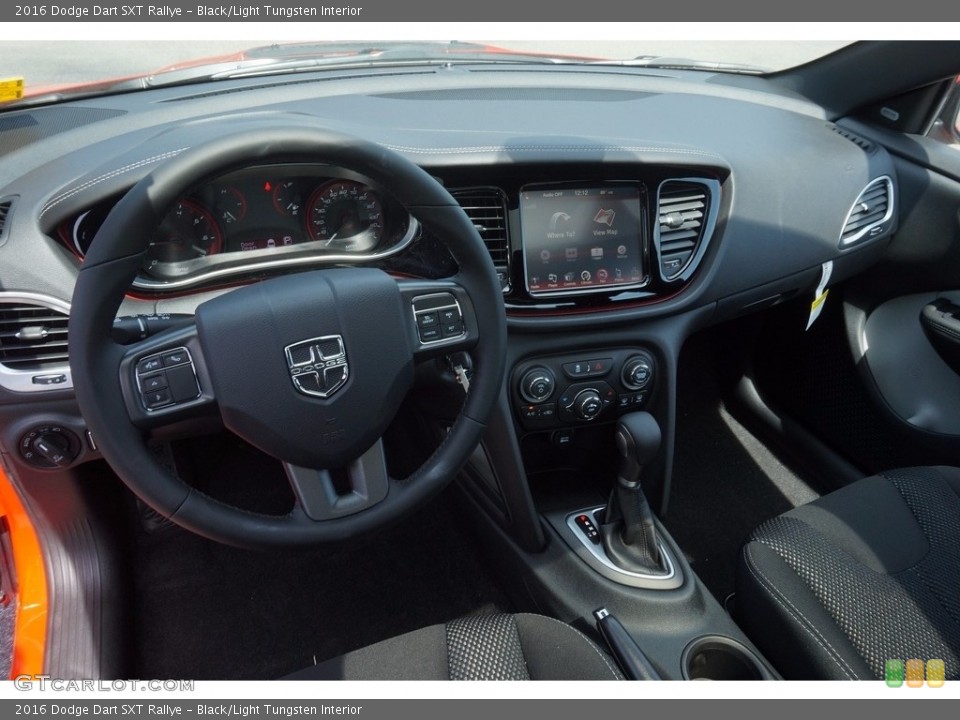 Black/Light Tungsten Interior Dashboard for the 2016 Dodge Dart SXT Rallye #112857389
