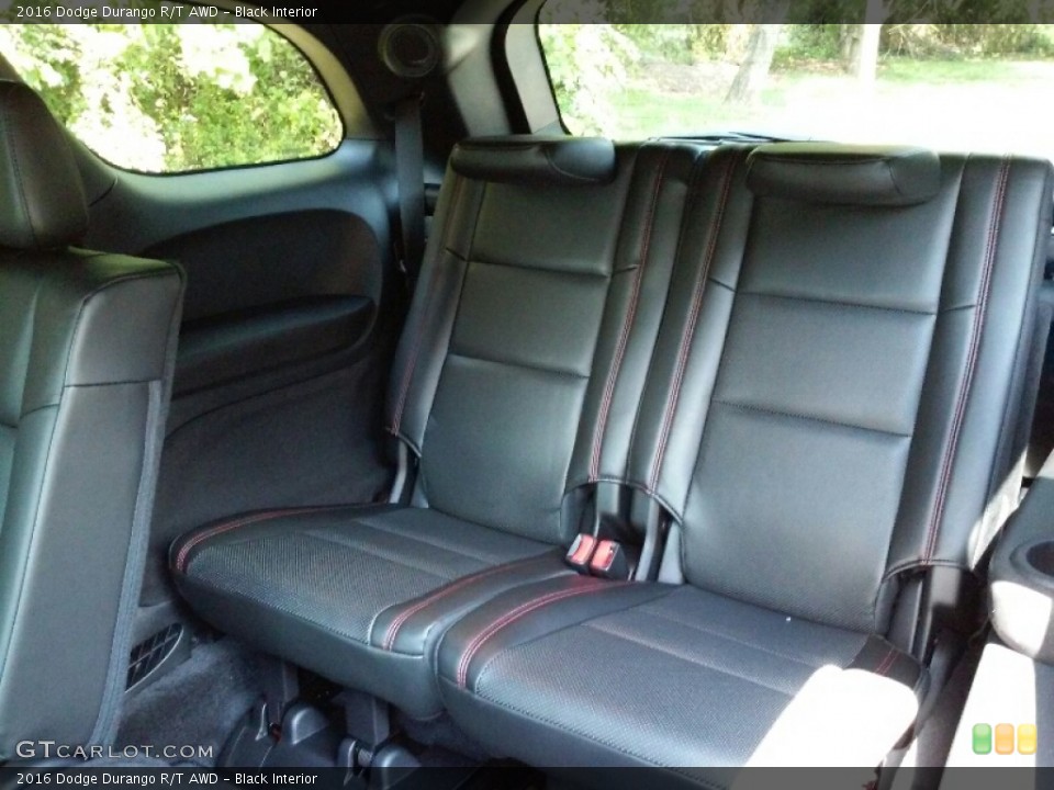 Black Interior Rear Seat for the 2016 Dodge Durango R/T AWD #112876557