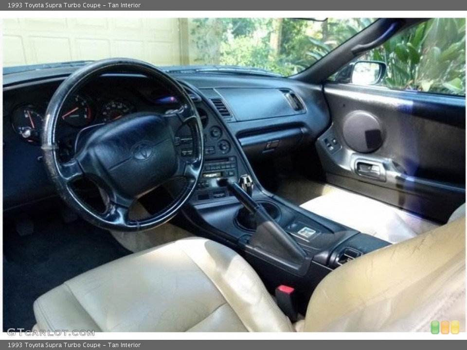 Tan Interior Photo for the 1993 Toyota Supra Turbo Coupe #112880289