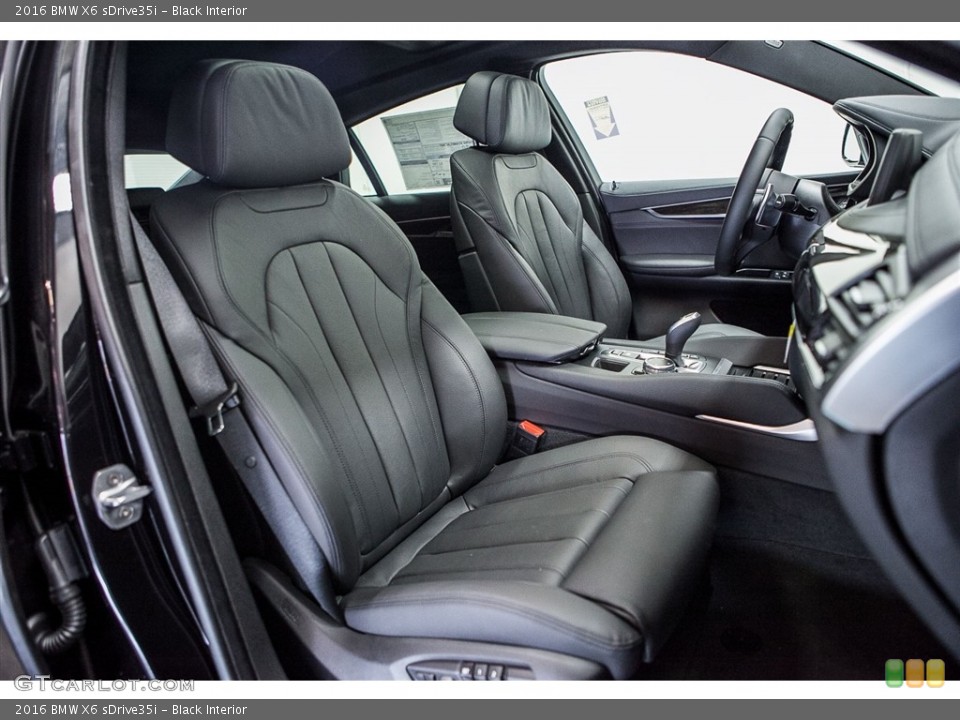 Black Interior Photo for the 2016 BMW X6 sDrive35i #112883886