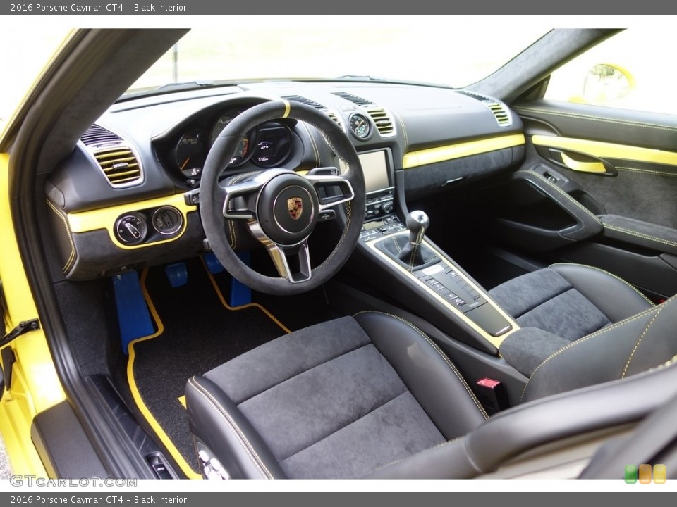 Black Interior Photo for the 2016 Porsche Cayman GT4 #112886601