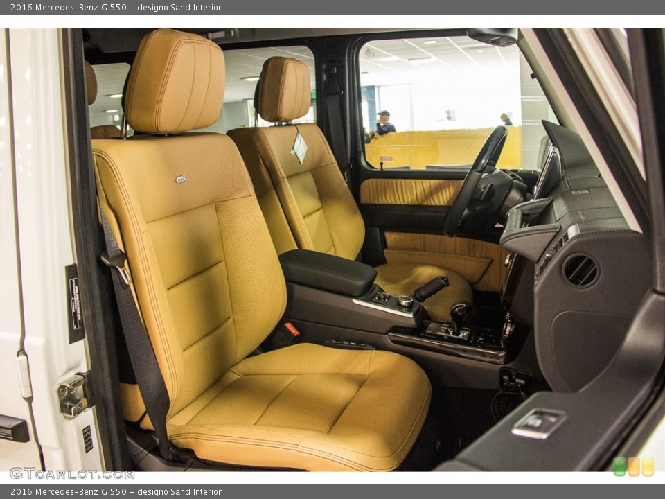 designo Sand 2016 Mercedes-Benz G Interiors