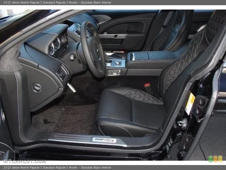Obsidian Black Interior Photo for the 2015 Aston Martin Rapide S  #112921398