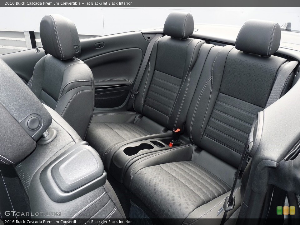 Jet Black/Jet Black Interior Rear Seat for the 2016 Buick Cascada Premium Convertible #112923429