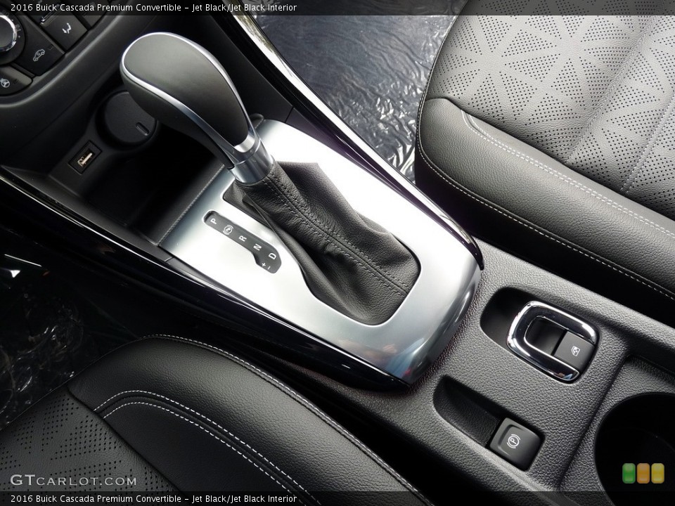 Jet Black/Jet Black Interior Transmission for the 2016 Buick Cascada Premium Convertible #112923576