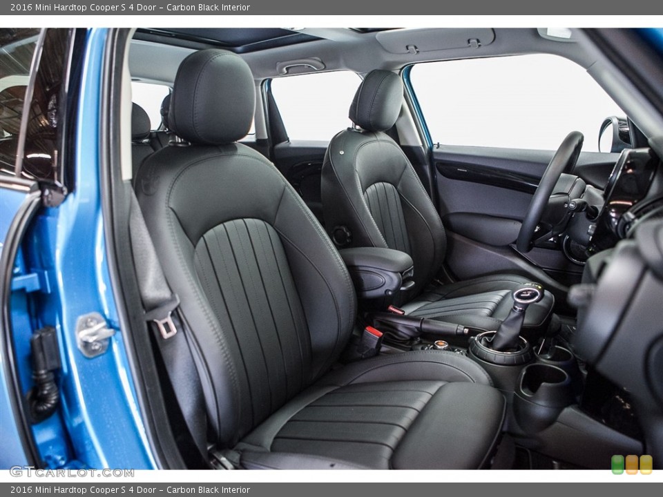 Carbon Black Interior Front Seat for the 2016 Mini Hardtop Cooper S 4 Door #112923636