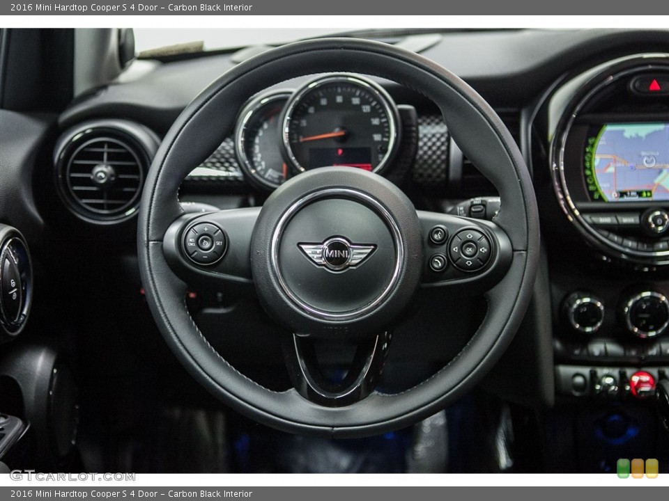 Carbon Black Interior Steering Wheel for the 2016 Mini Hardtop Cooper S 4 Door #112923678